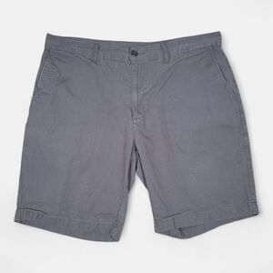 Patagonia Organic Cotton Shorts Men's 38 All-Wear 10" Grey Outdoor Camp Hiking